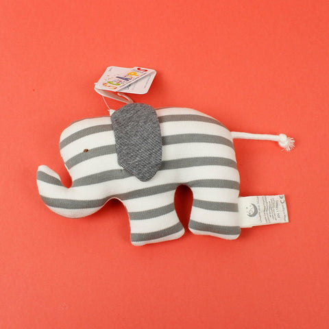 Scrappy Elephant - Grey Stripe