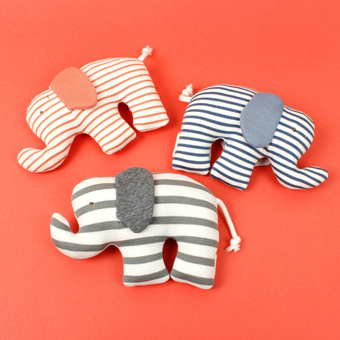 Scrappy Elephant - Stripe