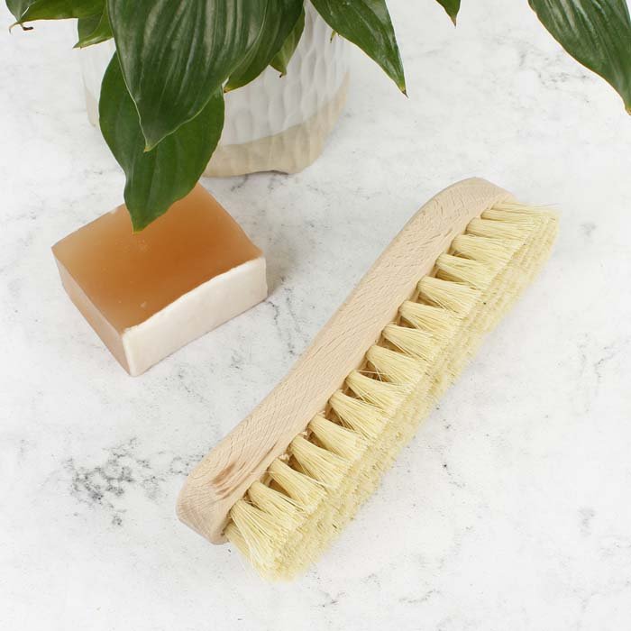 Scrubbing Brush - Plant Based Bristles - Green Tulip