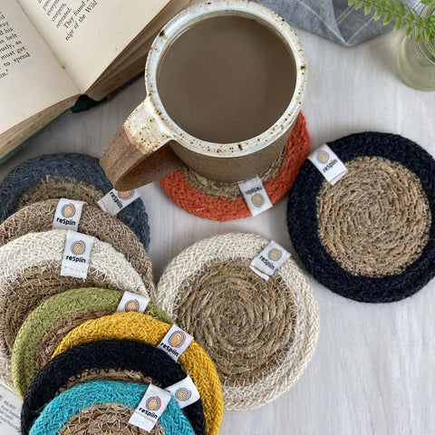 Seagrass & Jute Coaster