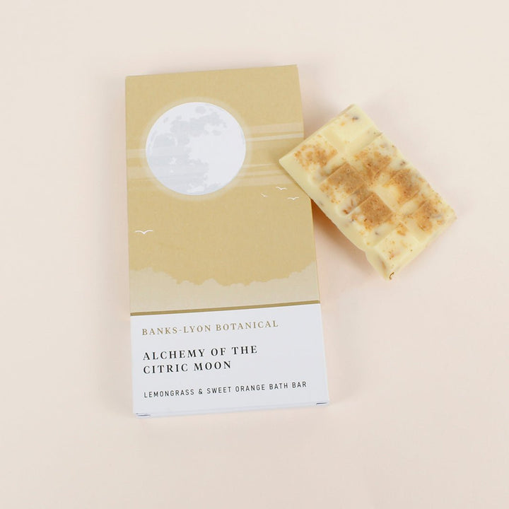 Solid Bath Oil Bar - Alchemy Of The Citric Moon - Green Tulip