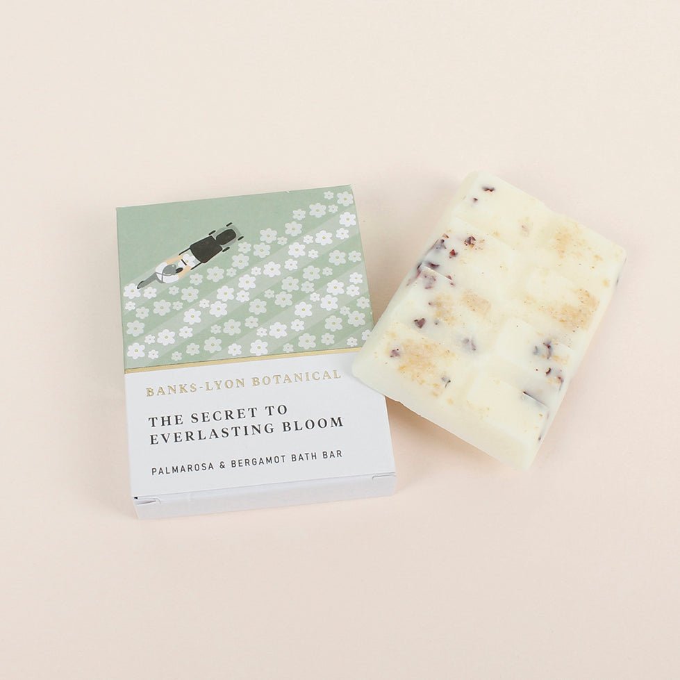 Solid Bath Oil Bar - The Secret To Everlasting Bloom - Green Tulip