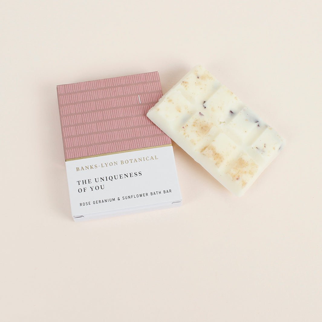 Solid Bath Oil Bar - The Uniqueness Of You - Green Tulip