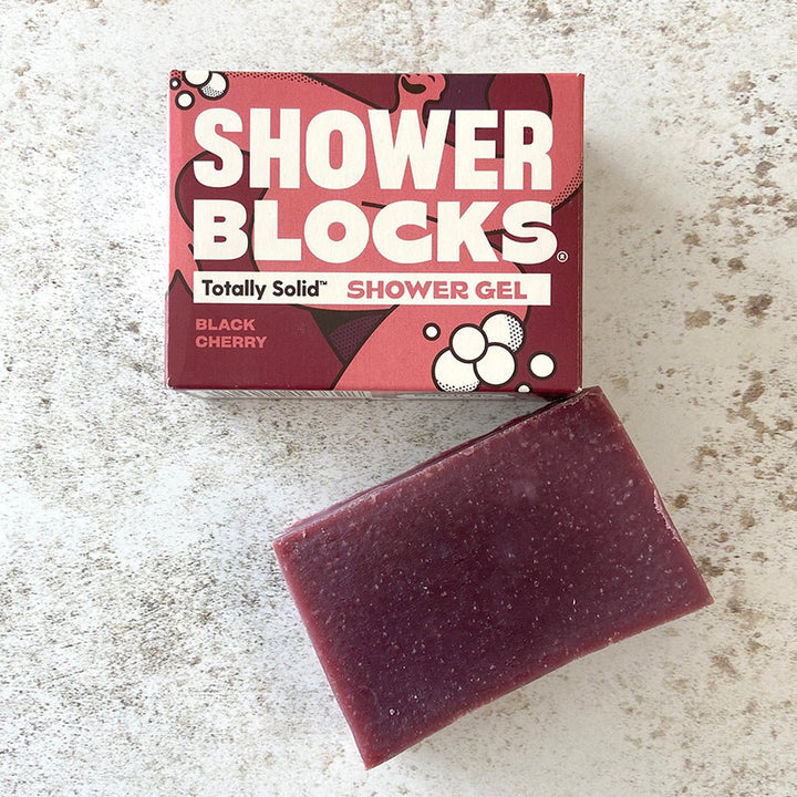 Solid Shower Gel - Black Cherry - Green Tulip