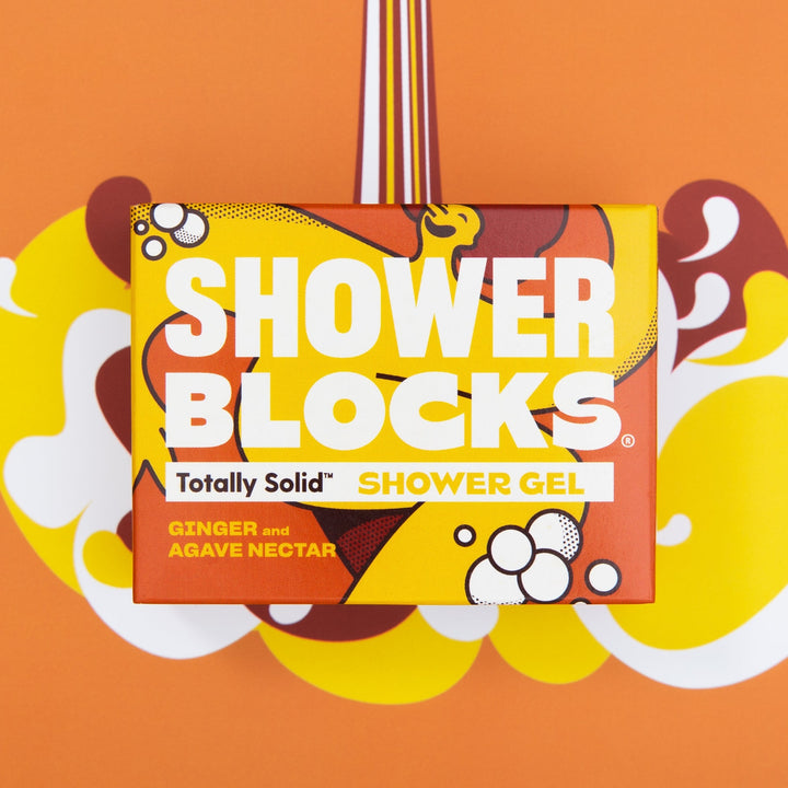 Solid Shower Gel - Ginger & Agave Nectar - Green Tulip