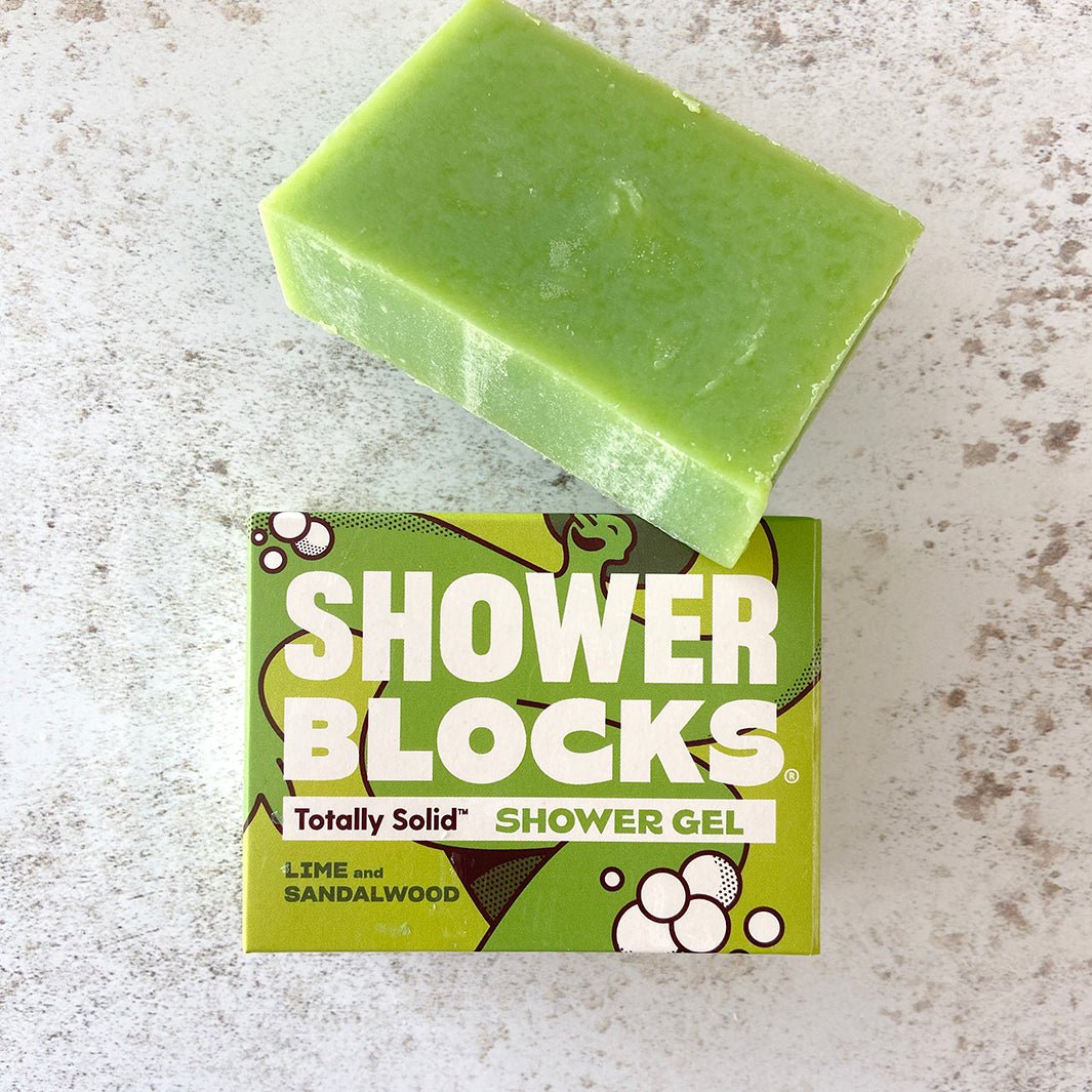 Solid Shower Gel - Lime & Sandalwood - Green Tulip