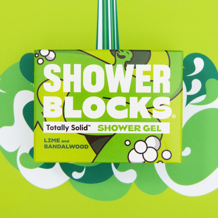 Solid Shower Gel - Lime & Sandalwood - Green Tulip