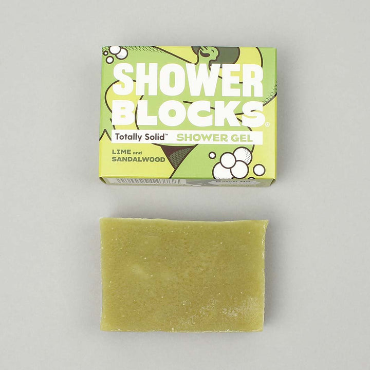 Solid Shower Gel - Lime & Sandalwood - Green Tulip