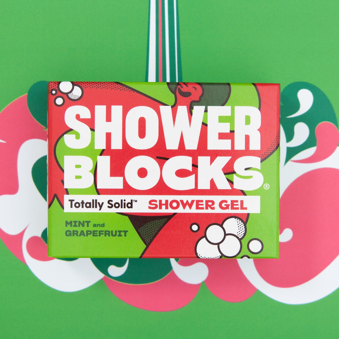 Solid Shower Gel - Mint & Grapefruit - Green Tulip