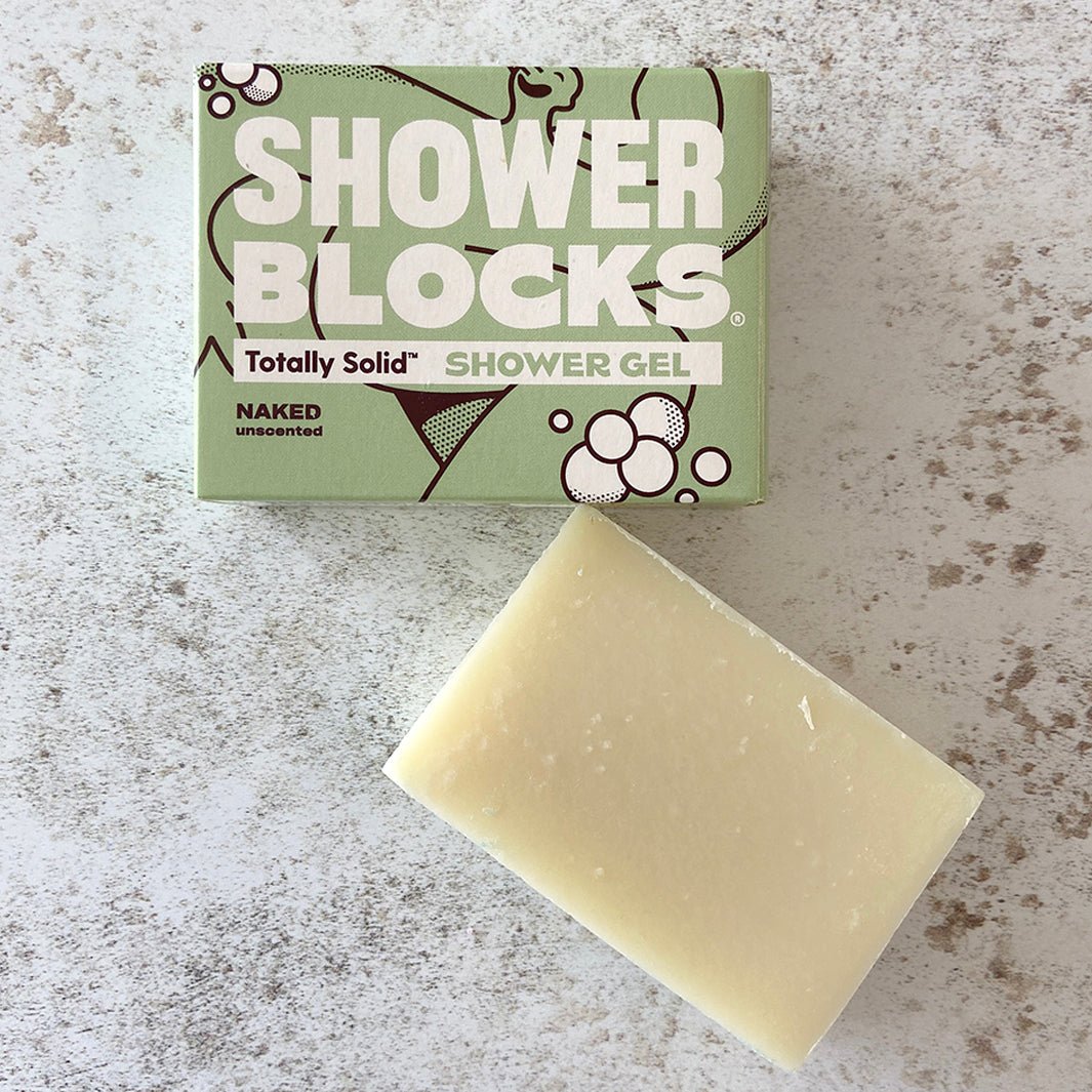 Solid Shower Gel - Naked Unscented - Green Tulip