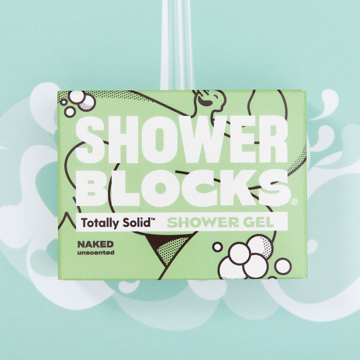 Solid Shower Gel - Naked Unscented - Green Tulip