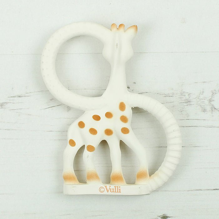 Sophie La Girafe - So Pure Double Teething Ring (Soft) - Green Tulip