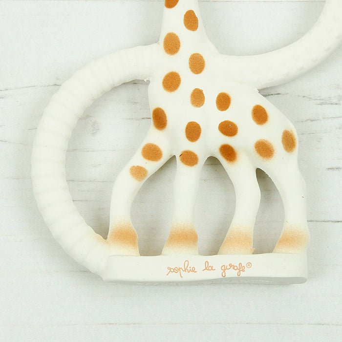 Sophie La Girafe - So Pure Double Teething Ring (Soft) - Green Tulip