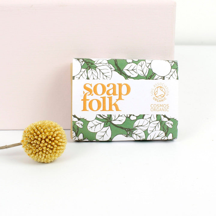 Spiced Apple Natural Soap Bar - Green Tulip