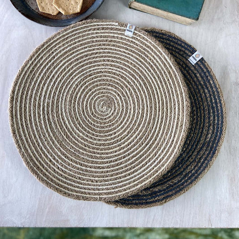 Spiral Jute Tablemat