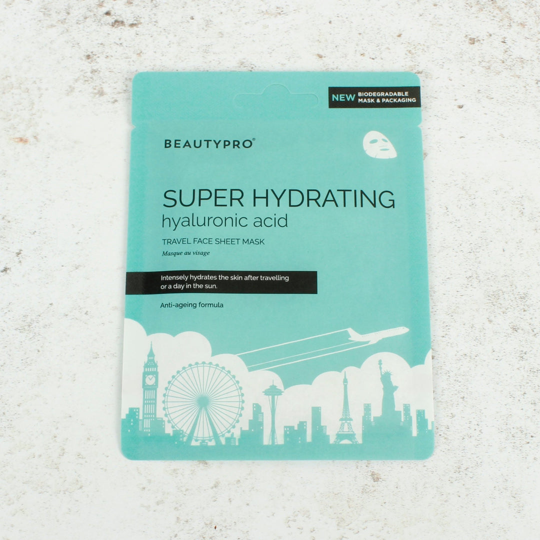 Super Hydrating Travel Facial Sheet Mask - Green Tulip