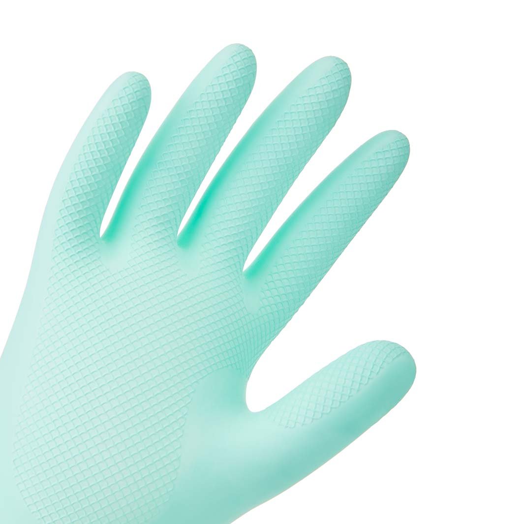 Sustainably Sourced Rubber Gloves - Turquoise - Green Tulip