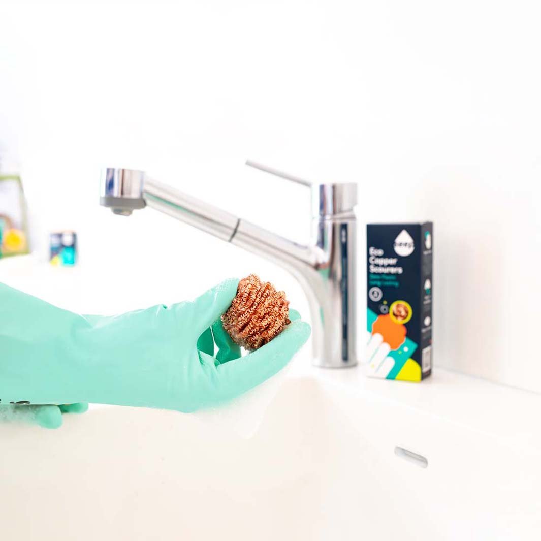 Sustainably Sourced Rubber Gloves - Turquoise - Green Tulip