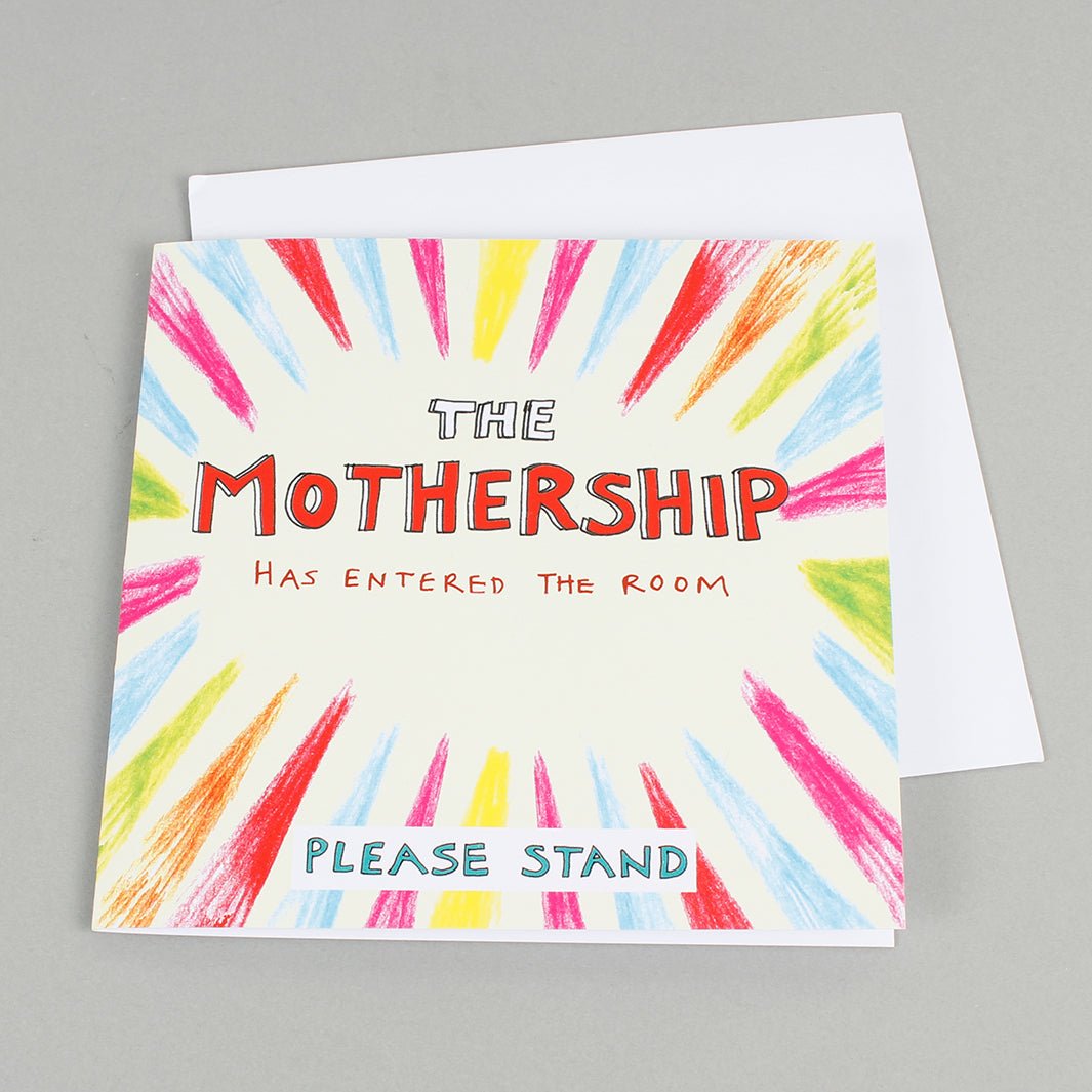 The Mothership Card - Green Tulip