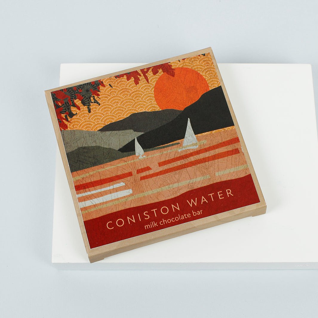 The Northern Line: Coniston Water - Milk Chocolate Bar - Green Tulip