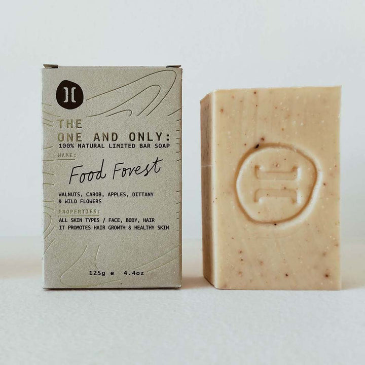 'The One And Only' Olive Oil Soap Bar: Food Forest - Green Tulip