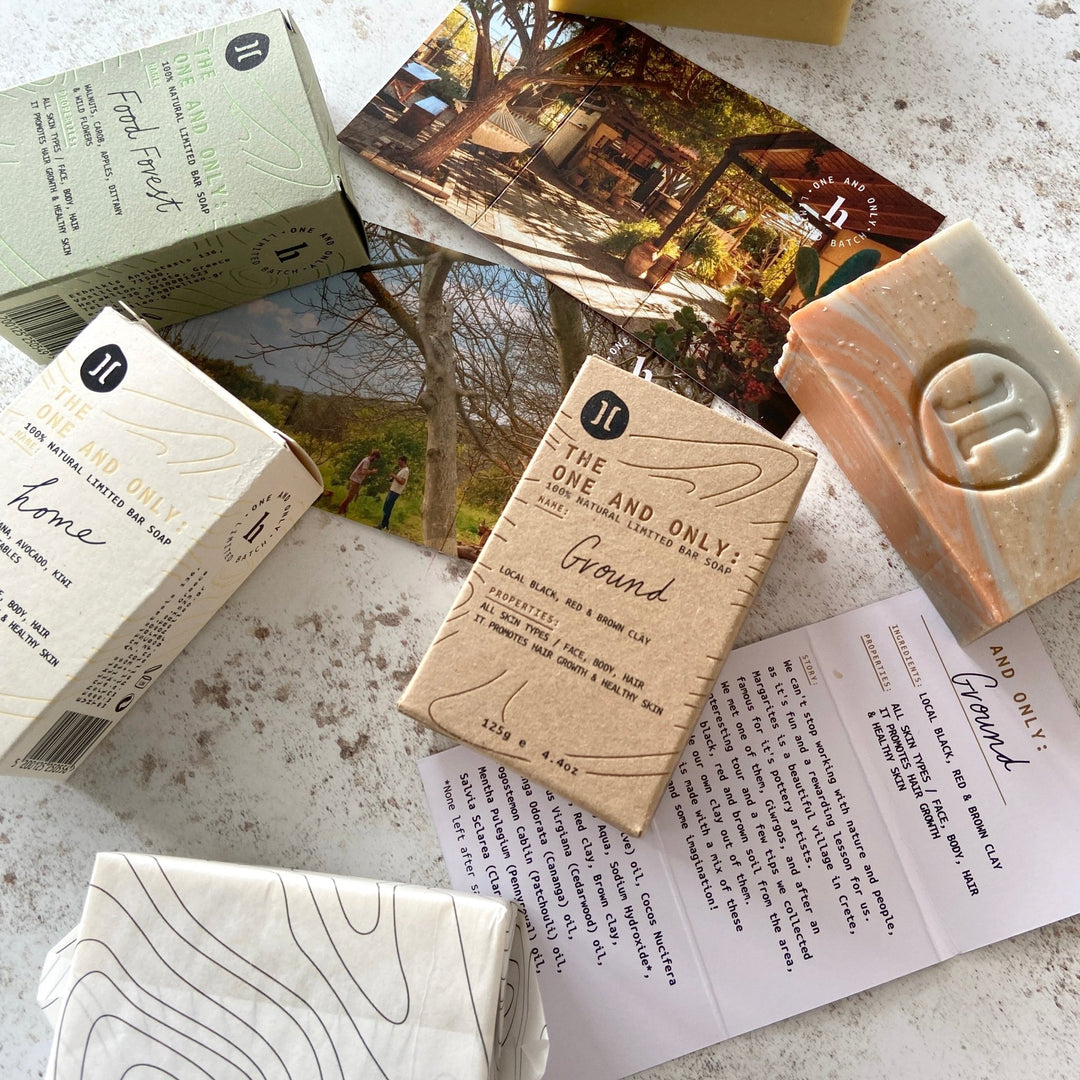 'The One And Only' Olive Oil Soap Bar: Food Forest - Green Tulip