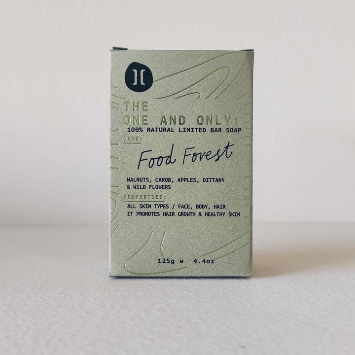 'The One And Only' Olive Oil Soap Bar: Food Forest - Green Tulip