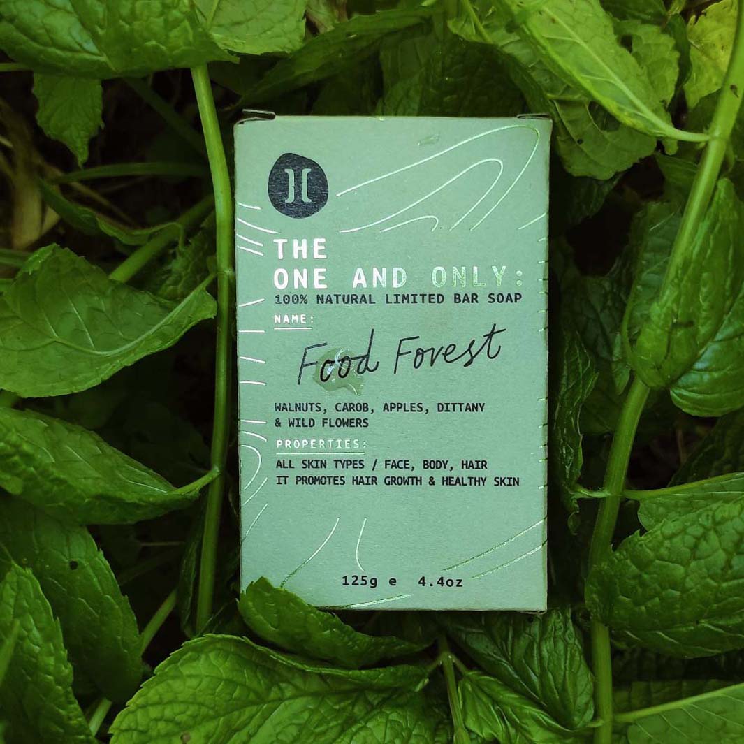 'The One And Only' Olive Oil Soap Bar: Food Forest - Green Tulip