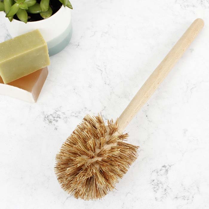 Toilet Brush - Plant Based Bristles - Green Tulip