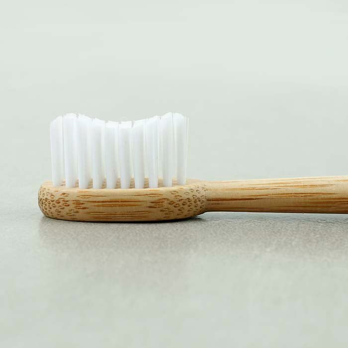 Truthbrush - Cloud White with Medium Plant Based Bristles - Green Tulip