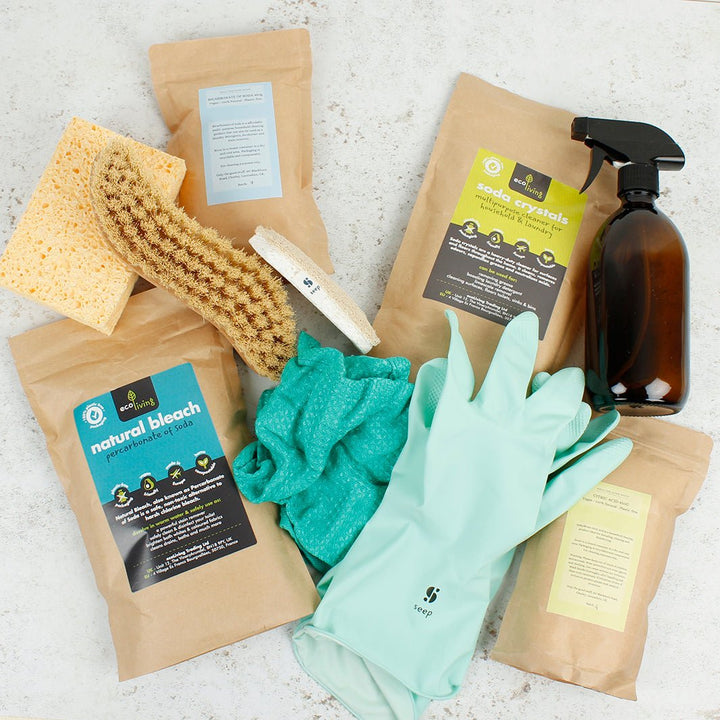 Ultimate Natural Cleaning DIY Kit - Green Tulip