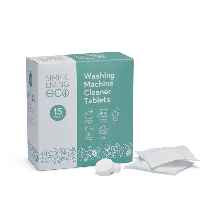 Washing Machine Cleaner Tablets - Pack 15 - Green Tulip