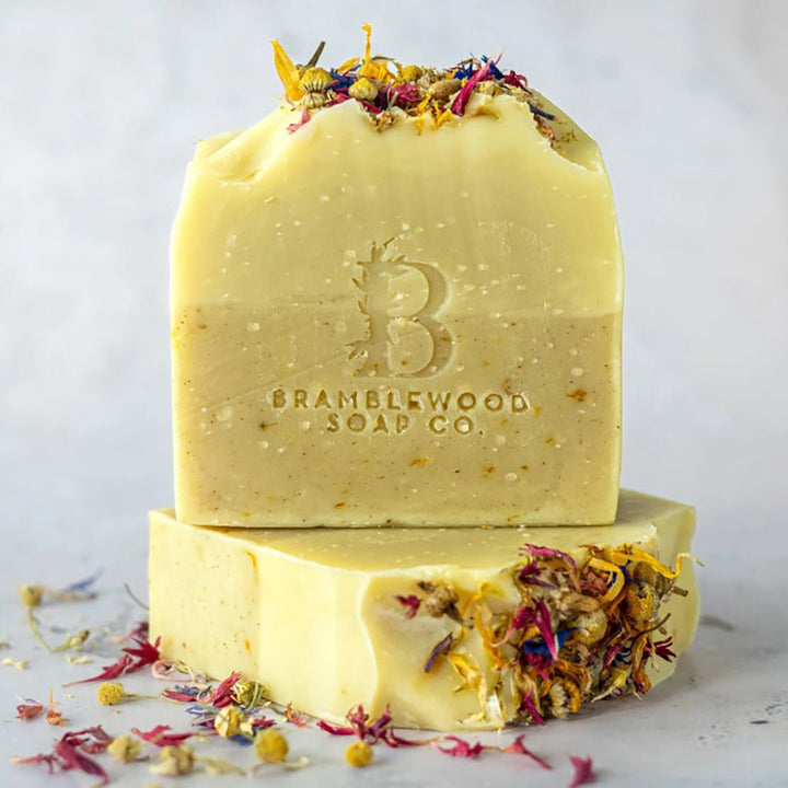 Wildflower Meadow Natural Soap - Green Tulip