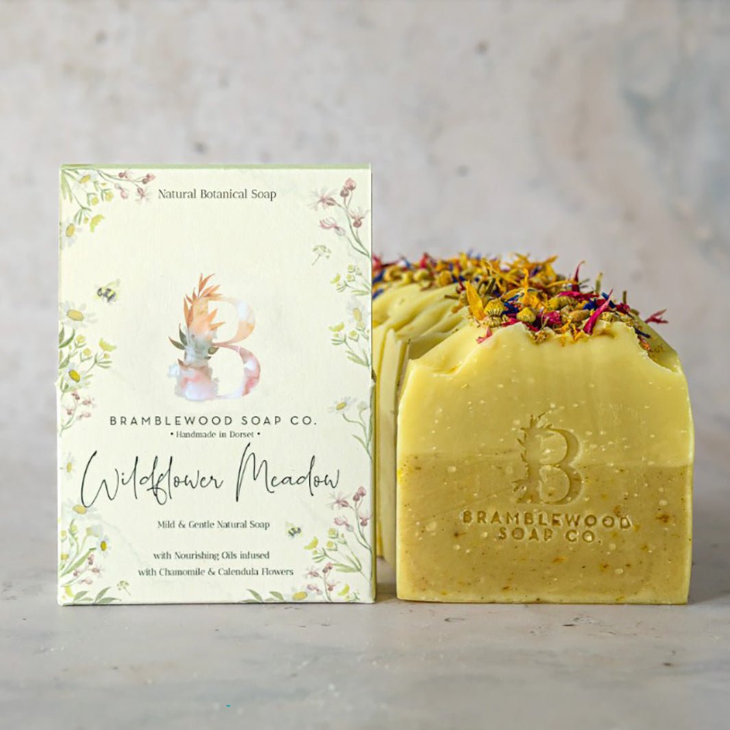 Wildflower Meadow Natural Soap - Green Tulip