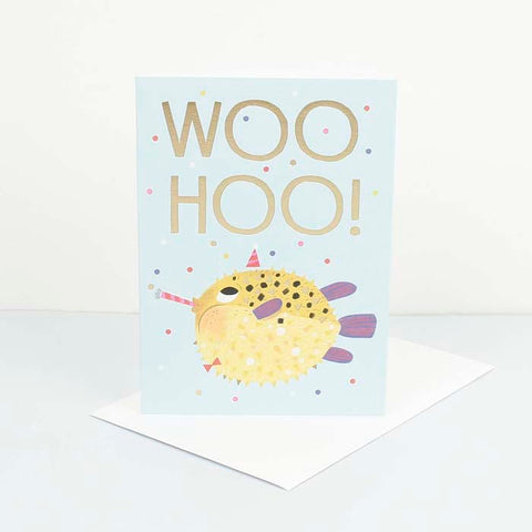 Woo Hoo! Puffer Card