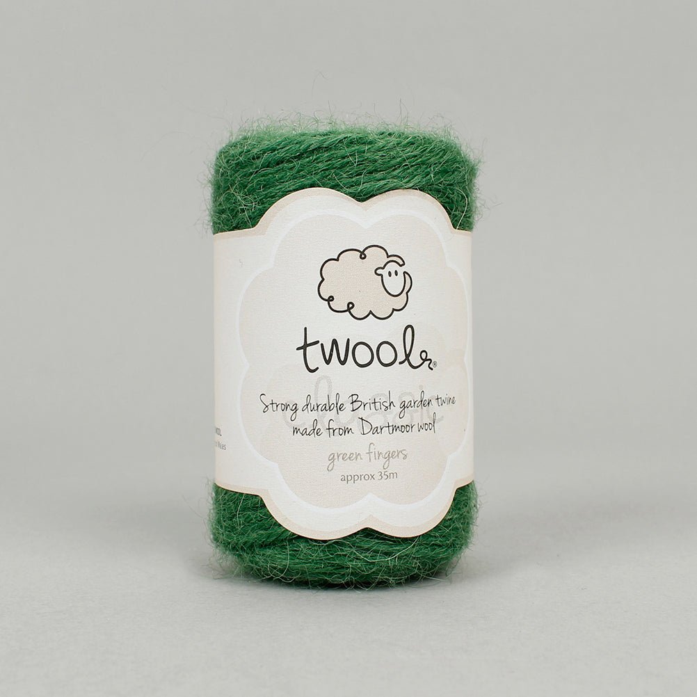 Wool Twine - 35m - Green Tulip