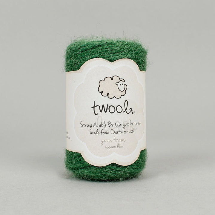 Wool Twine - 35m - Green Tulip