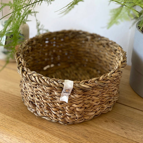 Woven Seagrass Basket - Medium