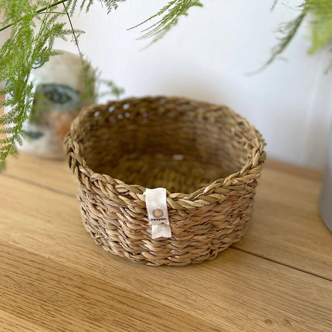 Woven Seagrass Basket - Small