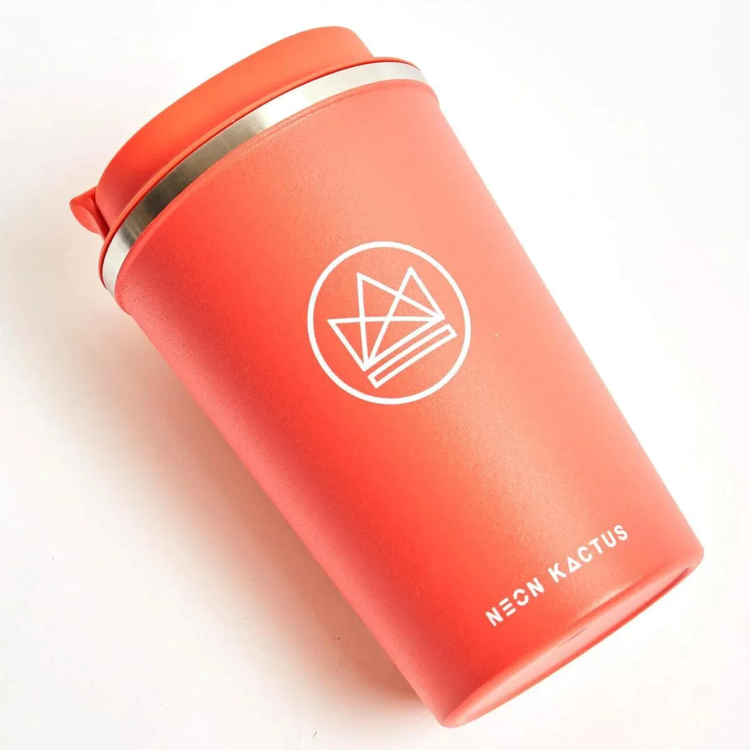 *NQP* Insulated Travel Mug - Dream Believer - Coral