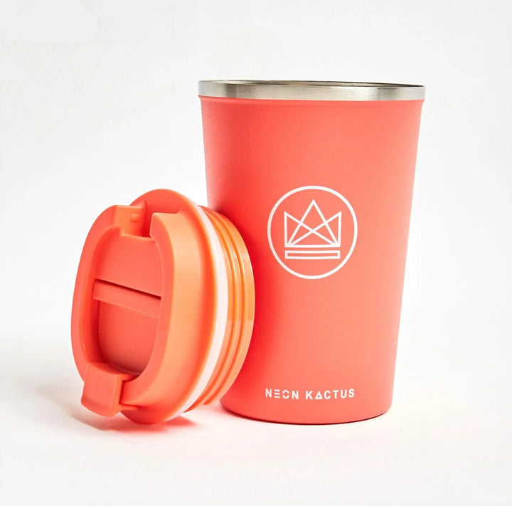 *NQP* Insulated Travel Mug - Dream Believer - Coral